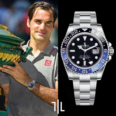 rolex batman roger federer|Rolex datejust Federer.